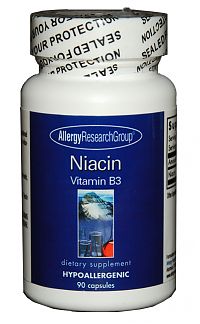 Allergy Research Group Niacin Vitamin B3 