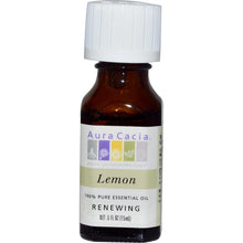 Load image into Gallery viewer, Aura Cacia Lemon Essential Oil