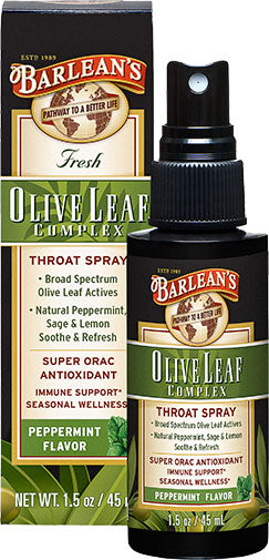 Barlean's Olive Leaf Complex Throat Spray 
