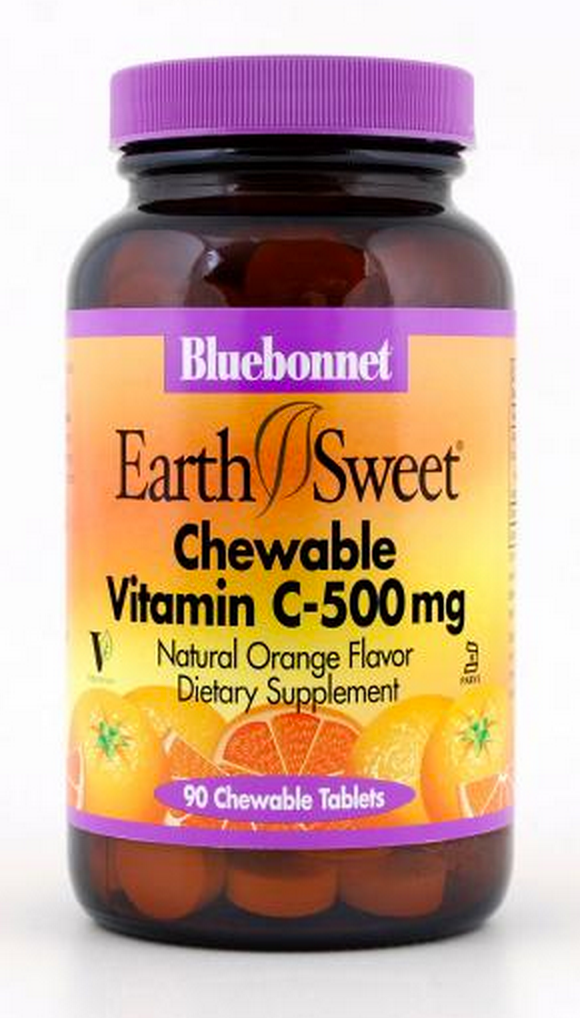 Bluebonnet EarthSweet® Chewable Vitamin C-500mg