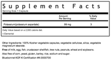 Load image into Gallery viewer, Bluebonnet Potassium 99mg Supplement Facts