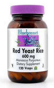 Bluebonnet Red Yeast Rice 600mg 