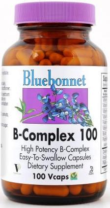 Bluebonnet B-Complex 100 50 vcaps Front