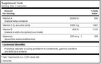 Bluebonnet Beta Carotene, C, E Plus Selenium 60 vcaps Label
