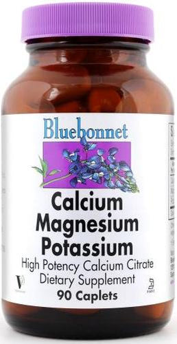 Bluebonnet Calcium Magnesium Plus Potassium 180 caplets
