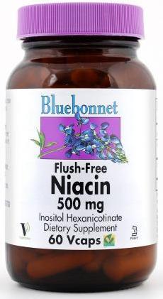 Bluebonnet Flush-Free Niacin 60 capsules