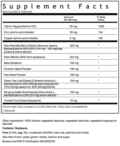 Bluebonnet MPX 1000 Supplement Facts