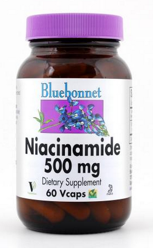 Bluebonnet Niacinamide 500mg 