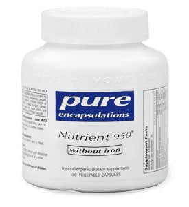 Pure Encapsulations Nutrient 950 without Iron 