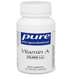 Pure Encapsulations Vitamin A 10,000 i.u. 