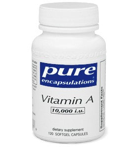 Pure Encapsulations Vitamin A 10,000 i.u. 